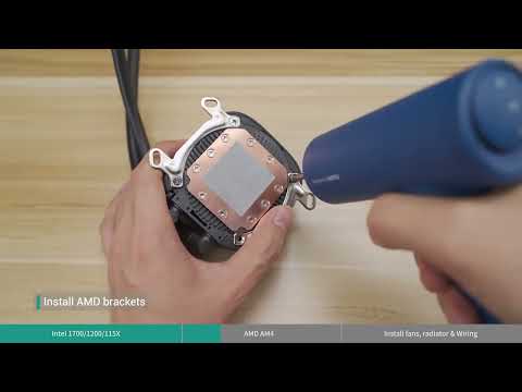 DEEPCOOL Liquid LE360 Pro WH 300W White