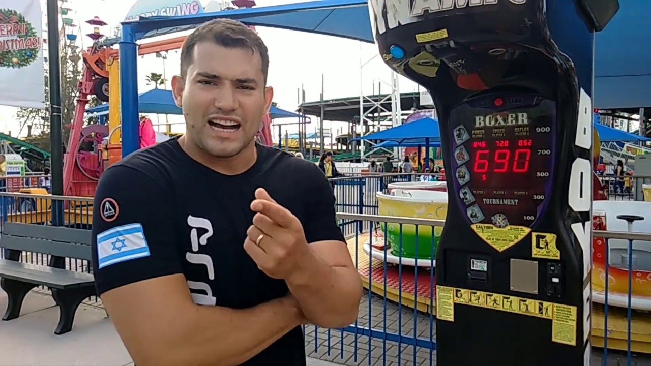 TESTE REAL - QUAL É O SOCO MAIS FORTE DE TODOS?  MÁQUINA BOXE