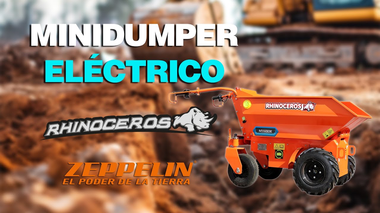 Mini-basculeur électrique Zeppelin Rhinocéros ESXN450EZ 400 Kg