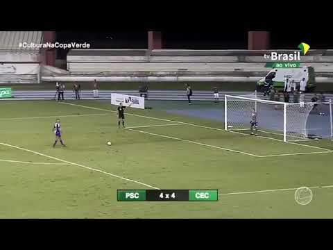 Pênalti bizarro de Caique Oliveiro do Paysandu pela final da Copa Verde 2019