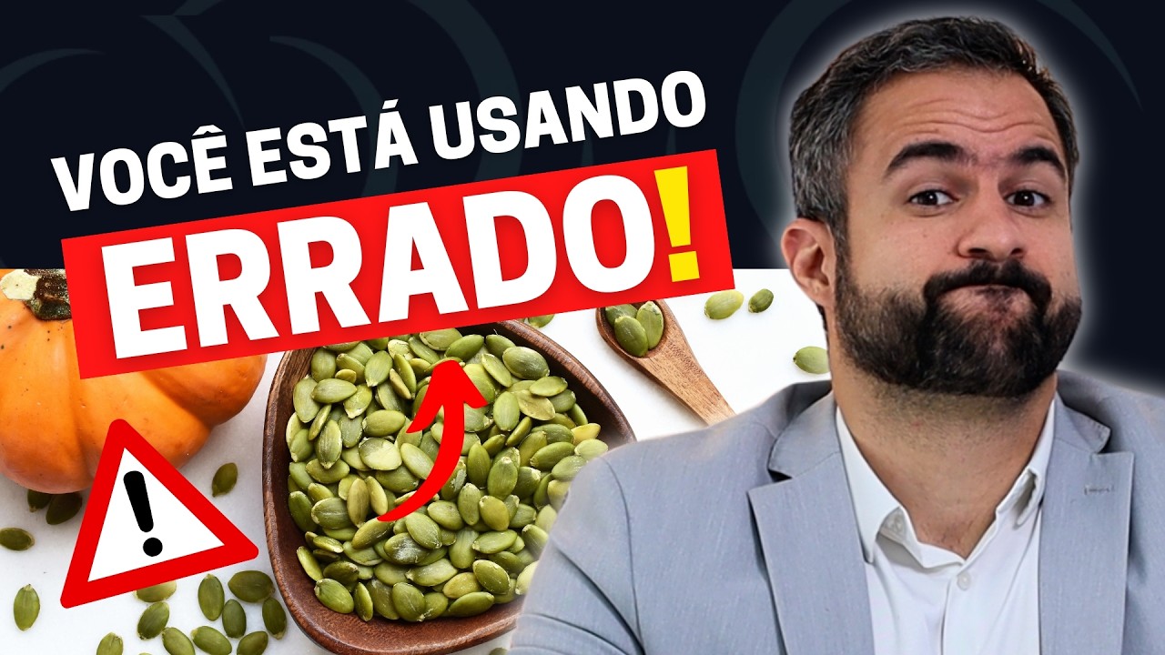 VOCÊ ESTÁ USANDO ERRADO A SEMENTE DE ABÓBORA | DR. MATHEUS AMARAL - UROLOGISTA