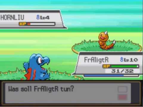 Pokemon Soul Silver Walkthrough [GERMAN] Part 8 mein erstes Wildes Pokemon gefangen :)