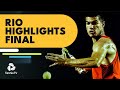 Carlos Alcaraz vs Diego Schwartzman for the Title; Rio Open 2022 Final Highlights