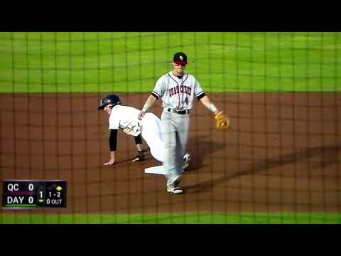 Dayton's Jacob Hurtubise steals 13th base of season vs. Quad Cities