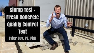 Slump Test - Fresh Concrete Quality Control Tests pt 1
