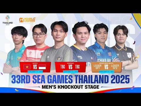SEA Games 33 Thailand | Men's MLBB Knockout Stage | Bahasa Indonesia
