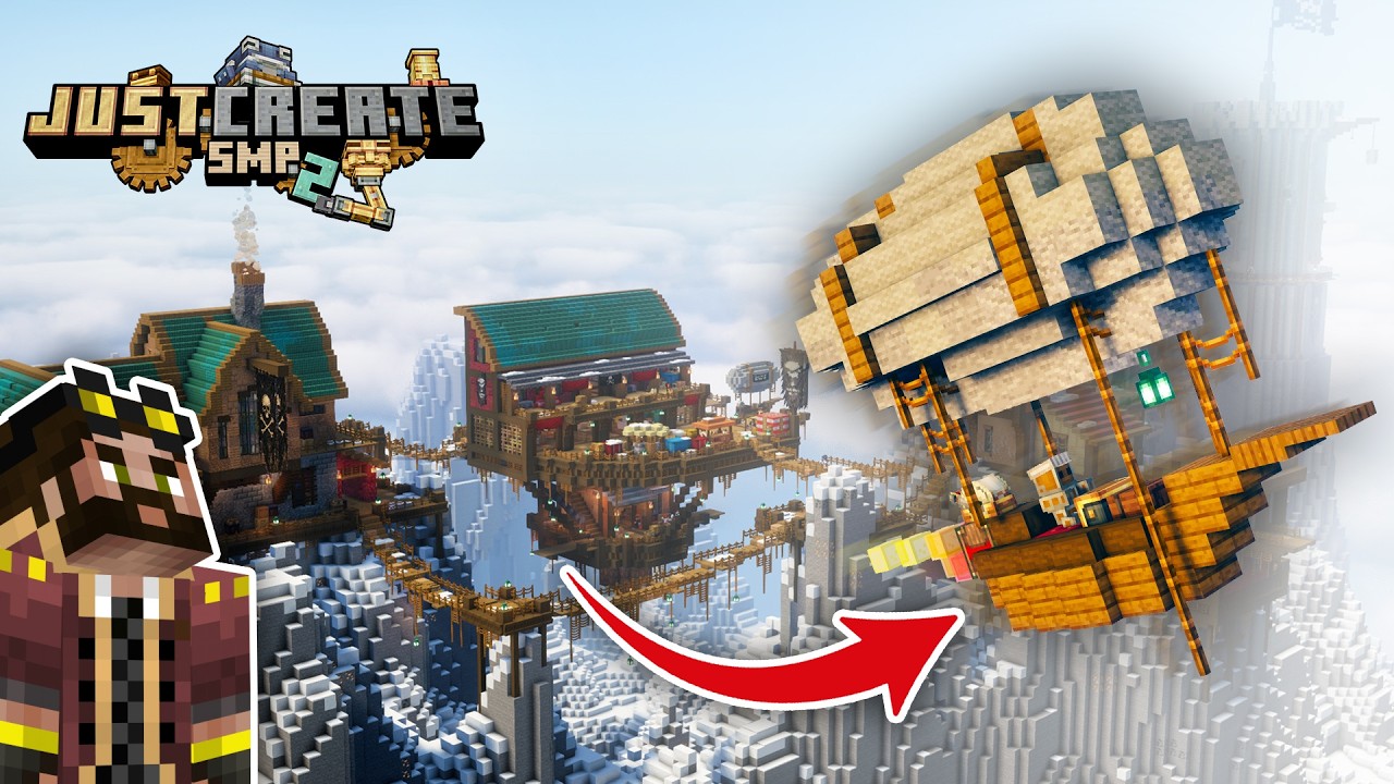 Stocking my shops from 1000 blocks away with Create Mod!