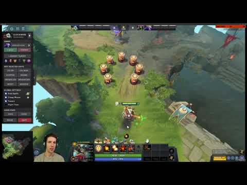 DuBu teaches Grubby the "Longest Lockdown" on Clockwerk's Hookshot + Powercogs