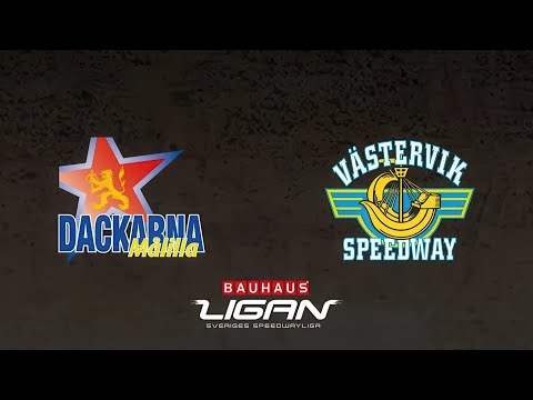 Swedish Bauhaus-Ligan: quarter final ,Dackarna Malilla v Vastervik Speedway  19.08.2025