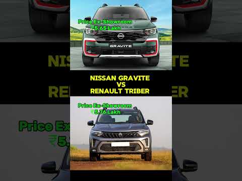 Nissan Gravite vs Renault Triber