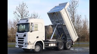 Самосвал Scania R650 V8 NGS | 6X4 | FULL STEEL | BIG AXLES | RETARDER | EURO 6 | Изображение 2 - Autoline