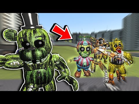NEW FAZBEAR ULTIMATE PILL PACK 3 - Garry's Mod Gameplay - Five Nights at Freddy's Gmod