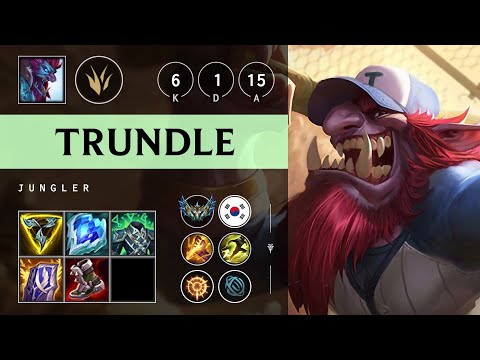 Trundle Jungle vs Kindred - KR Challenger Patch 25.15