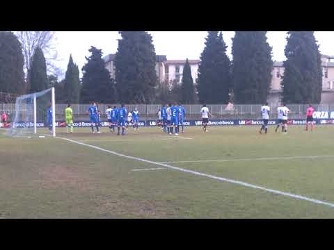 Primavera 2, 1^ Rit: Brescia-Parma, 18' st contropiede rondinelle dopo corner Crociato