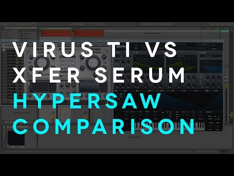 Xfer Serum vs the Virus TI: Supersaw Preset and Comparison [Free Preset Download!]