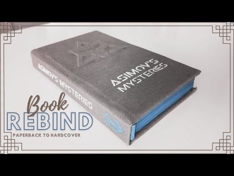 Bookbinding #1 | Restoration Rebind | Asimov's Mysteries