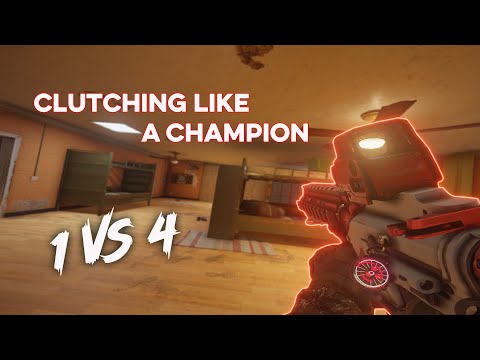 Clutching LIKE A CHAMPION Ranked Highlights - Rainbow Six Siege