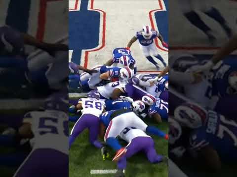 Josh Allen Muffs Snap in Endzone