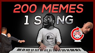 Download lagu 200 MEMES in 1 SONG (in 20 minutes) mp3