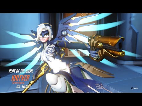 Overwatch 2 - My Mercy Owl Guardian First POTG