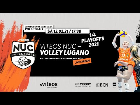 Viteos NUC - Volley Lugano LNA Playoff 1/4   13-02-2021