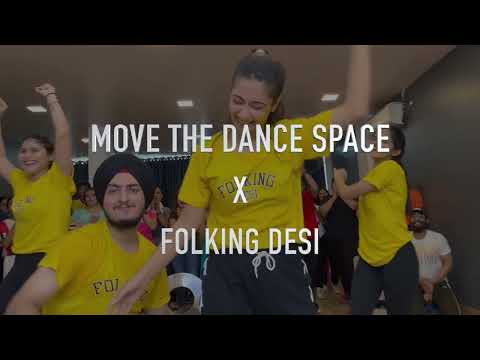 Folking  Desi  | BIJLEE BIJLEE | Bhangra Workshop - JABALPUR | AT MOVE THE DANCE SPACE