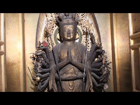 仏像シリーズ17　長福寺・千手観音菩薩立像