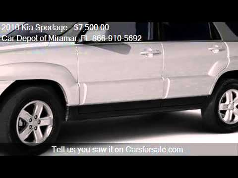 2010 Kia Sportage for sale in Miramar, FL 33023 at the Car D