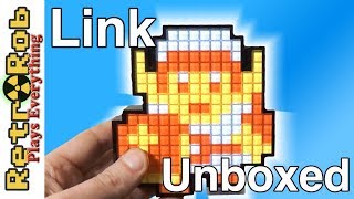 Legend of Zelda Pixel Pals 8-Bit Link Light Up Unboxing