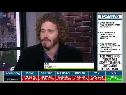 Silicon Valley  - Erlich Bachman and Richard's Bloomberg interview