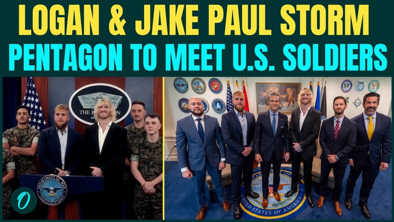Jake in Logan Paul obiskala Pentagon — internet se sprašuje, zakaj sta bila sploh povabljena