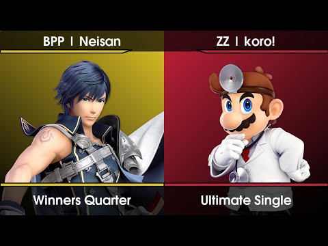 Magna Arena #71 - Neisan (Chrom) Vs. koro! (Dr. Mario,Ike,Ridley) SSBU Ultimate Tournament
