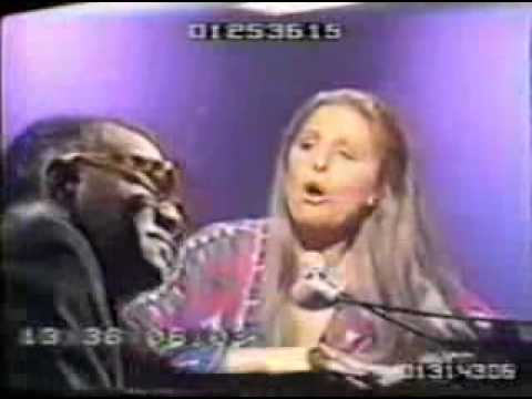 23 Barbra Streisand   Ray Charles   Crying Time