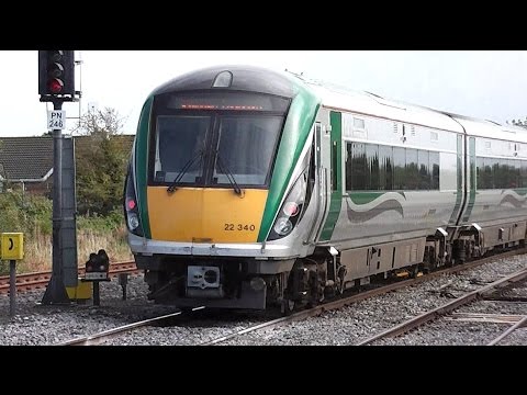 IE 22000 Class ICR Train number 22340 - Portarlington Station