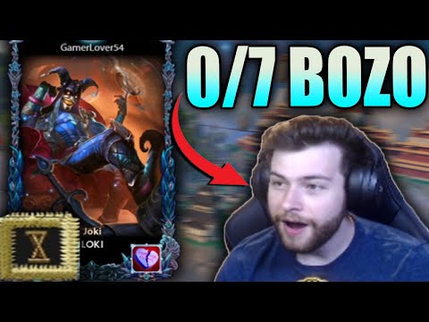 MY RIVAL EMBARASSED ME SO I TRIED HIS INSANE BUILD! - Masters Ranked Duel - SMITE