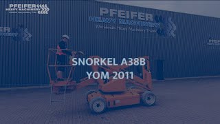 prodaja SNORKEL A38E Electric, 13.5m Working Height, 6.1m Reach, 2 hidraulične zglobne platforme slika 4 SNORKEL A38E Electric, 13.5m Working Height, 6.1m Reach, 2 hidraulična zglobna platforma slika 4