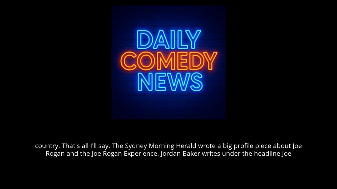 Marc Maron's Emotional Journey and Joe Rogan's Australian Appeal