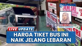 Jelang Lebaran 2025, Harga Tiket Bus Terminal Pondok Cabe Melonjak! Diperkirakan Berlaku hingga H-1