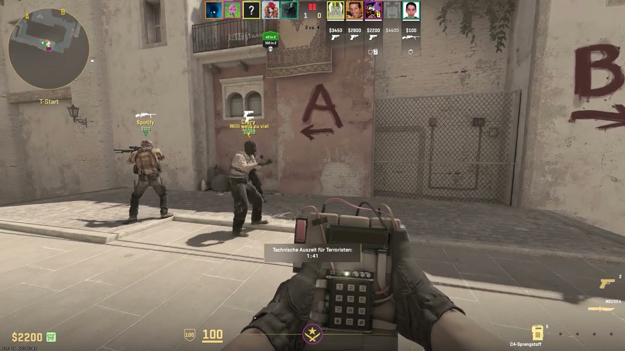 Most normal CS2 Timeout