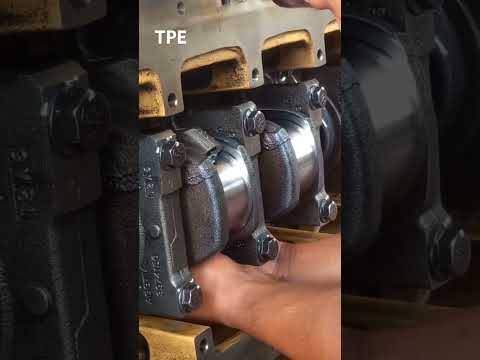 "Conroad fixing work engine cummins QSB 6.7" #Tayebpower #automobile #mechanic #repair"