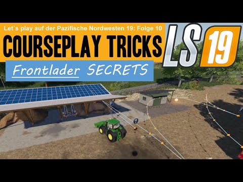 ➡️LS19 Courseplay Tricks rund um den Frontlader | Let´s Play | Folge 010