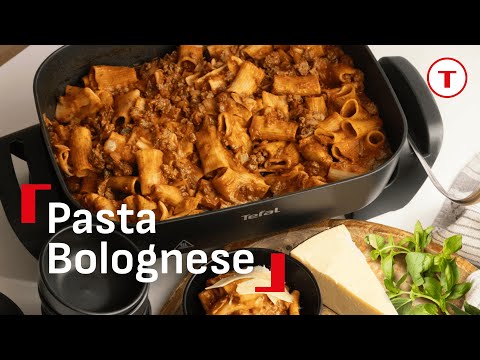 Easy One-Pan Pasta Bolognese Recipe in the Tefal Easy Banquet Electric Frypan