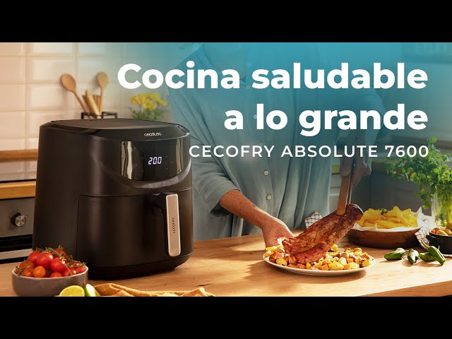 Friggitrice senza olio Cecotec Cecofry Absolute 7600 7,6 L 2000 W video
