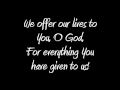 Lyrics Wonderful, Magnificent God by Don Moen