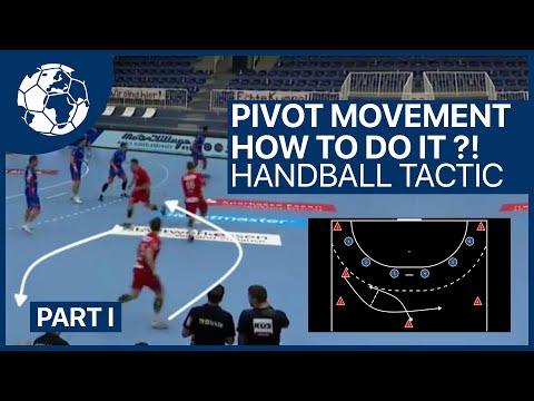 Wie die Pivot Kreuzung spielen ?! - Handball Taktik - Grundlagen Teil 1 | Handball inspires