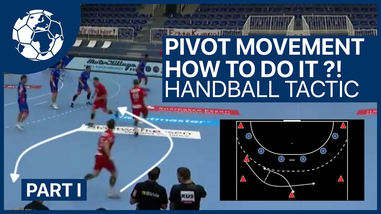 How to play the Pivot Movement ?! - Handball Tactic - Basics Part 1 | Handball inspires