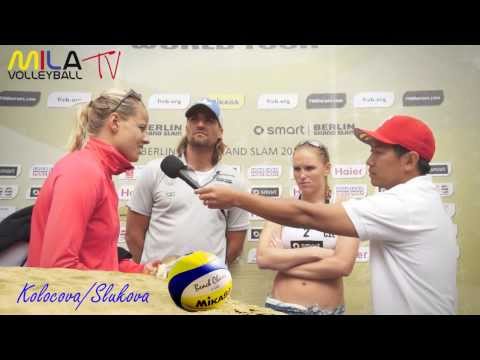 Mila Beach Report mit Kristyna Kolocova, Marketa Slukova und Simon Nausch. Grand Slam Berlin 2013