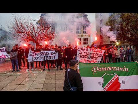 "Zarząd Pomorzanina do dymisji". Protest kibiców w Nowogardzie