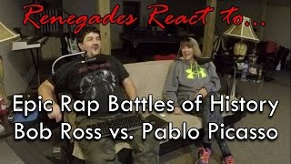 Renegades React to... Epic Rap Battles of History - Bob Ross vs. Pablo Picasso