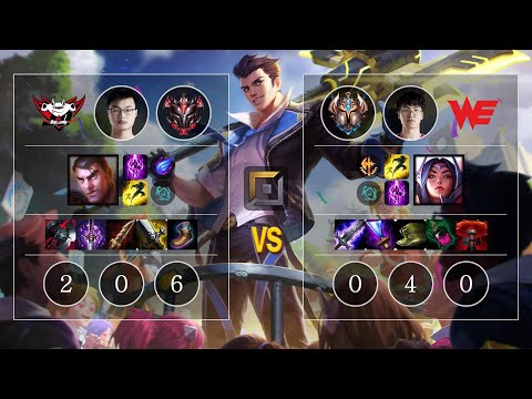 JDG 705 Jayce vs WE Poss Irelia Top - KR Patch 10.13
